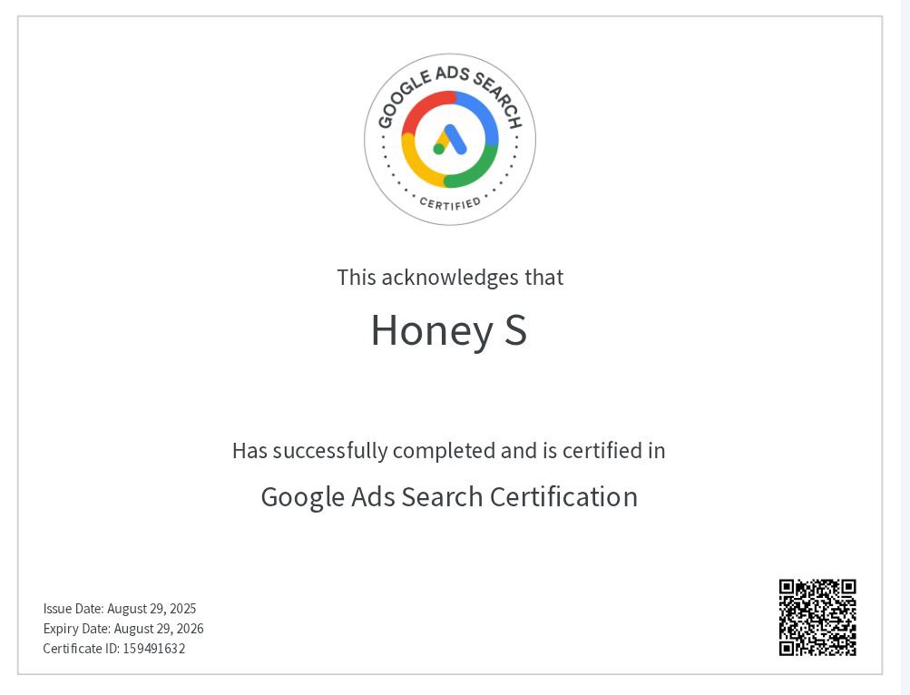 digital marketing expert in alappuzha , certification